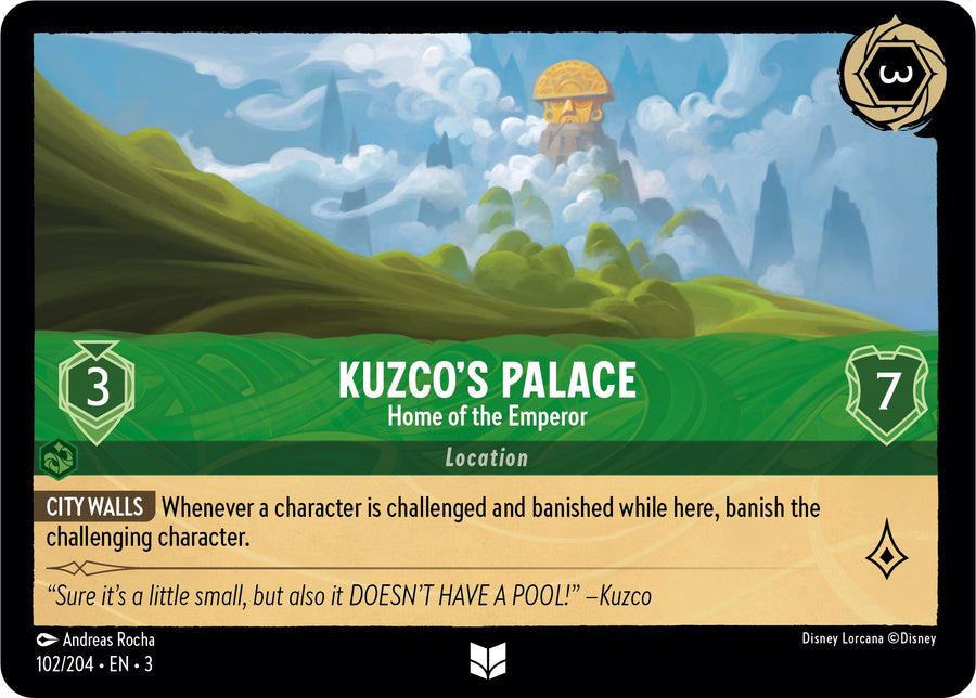 Kuzco's Palace - Home of the Emperor – Into the Inklands (Disney Lorcana)