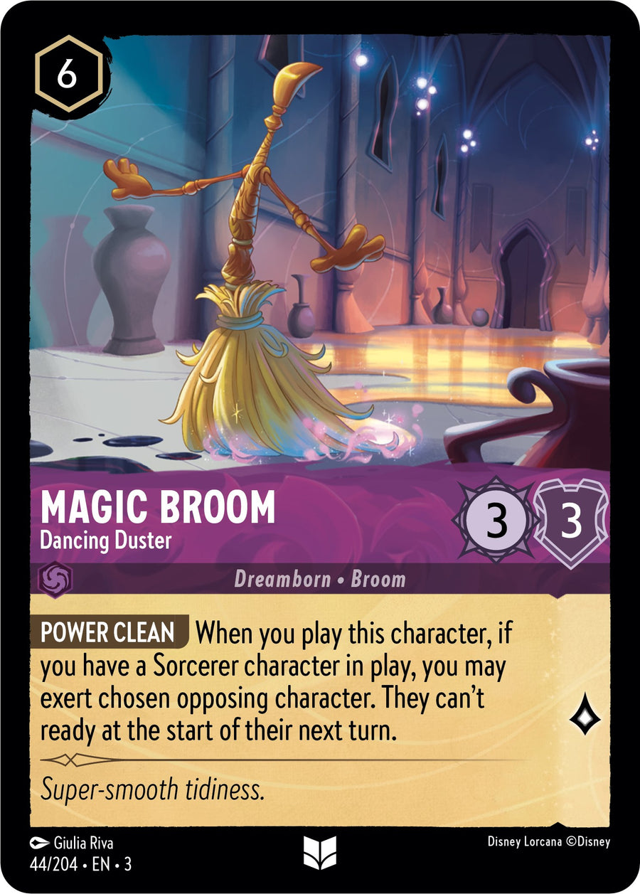 Magic Broom - Dancing Duster – Into the Inklands (Disney Lorcana)