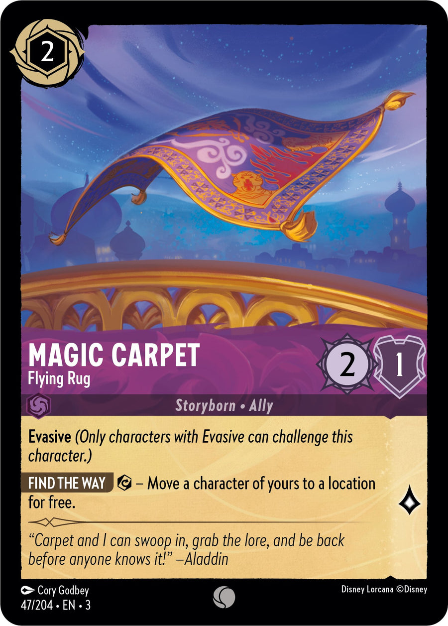 Magic Carpet - Flying Rug – Into the Inklands (Disney Lorcana)