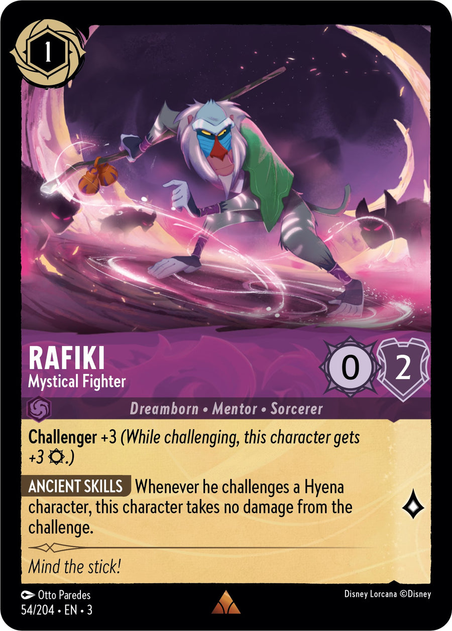 Rafiki - Mystical Fighter – Into the Inklands (Disney Lorcana)