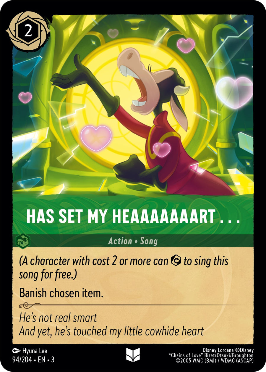 Has Set My Heaaaaaaart . . . – Into the Inklands (Disney Lorcana)
