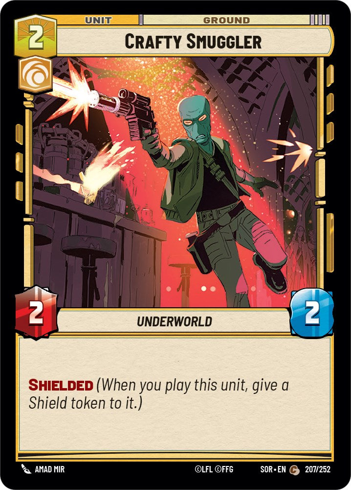 Crafty Smuggler – Spark of Rebellion (Star Wars: Unlimited)