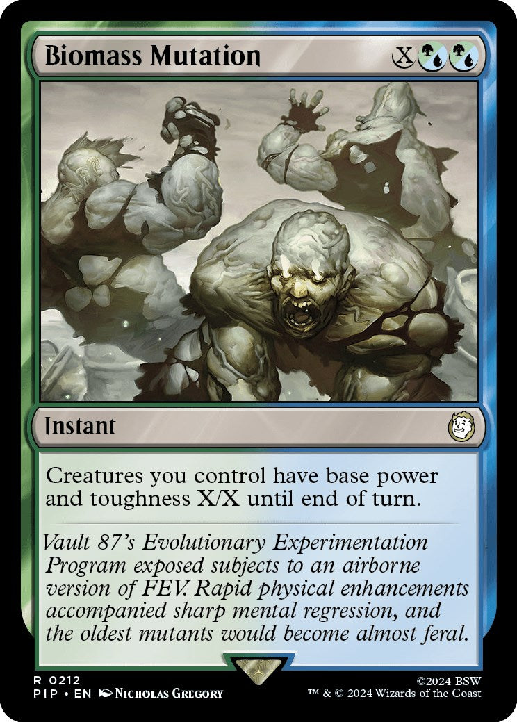 Biomass Mutation – Universes Beyond: Fallout (Magic: The Gathering)
