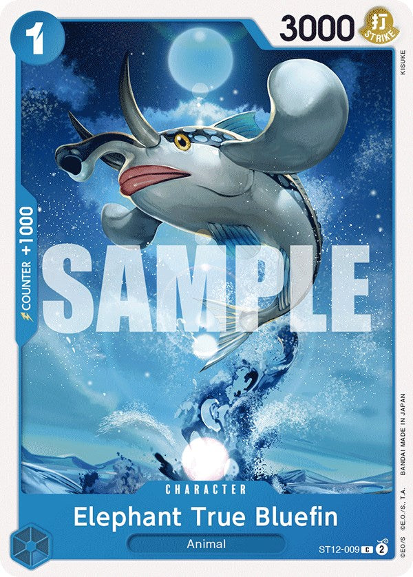 Elephant True Bluefin – ST-12: Starter Deck 12 Zoro and Sanji (One Piece Card Game)