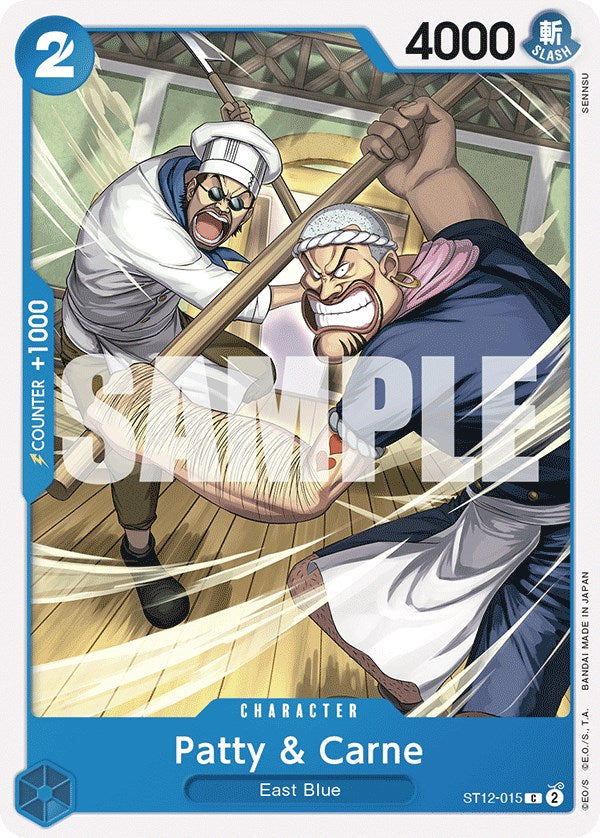 Patty & Carne – ST-12: Starter Deck 12 Zoro and Sanji (One Piece Card Game)