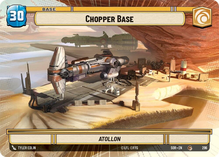Chopper Base // Experience (Hyperspace) – Spark of Rebellion (Star Wars: Unlimited)