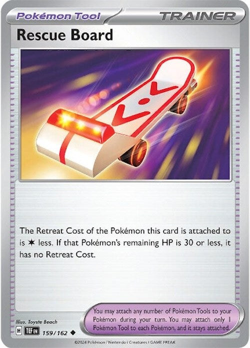 Rescue Board – SV05: Temporal Forces (Pokemon)