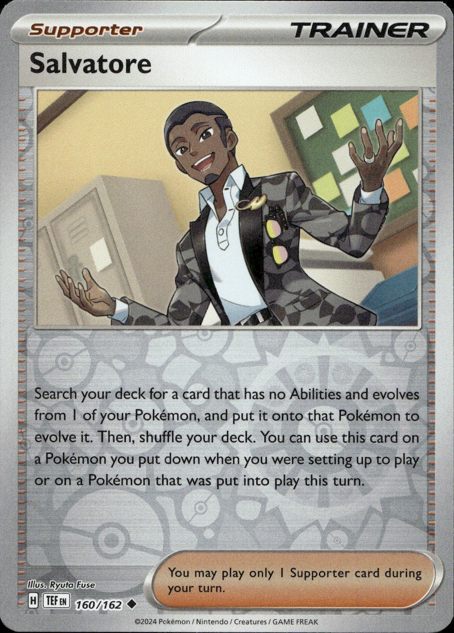 Salvatore - 160/162 – SV05: Temporal Forces (Pokemon)
