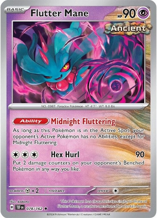 Flutter Mane – SV05: Temporal Forces (Pokemon)