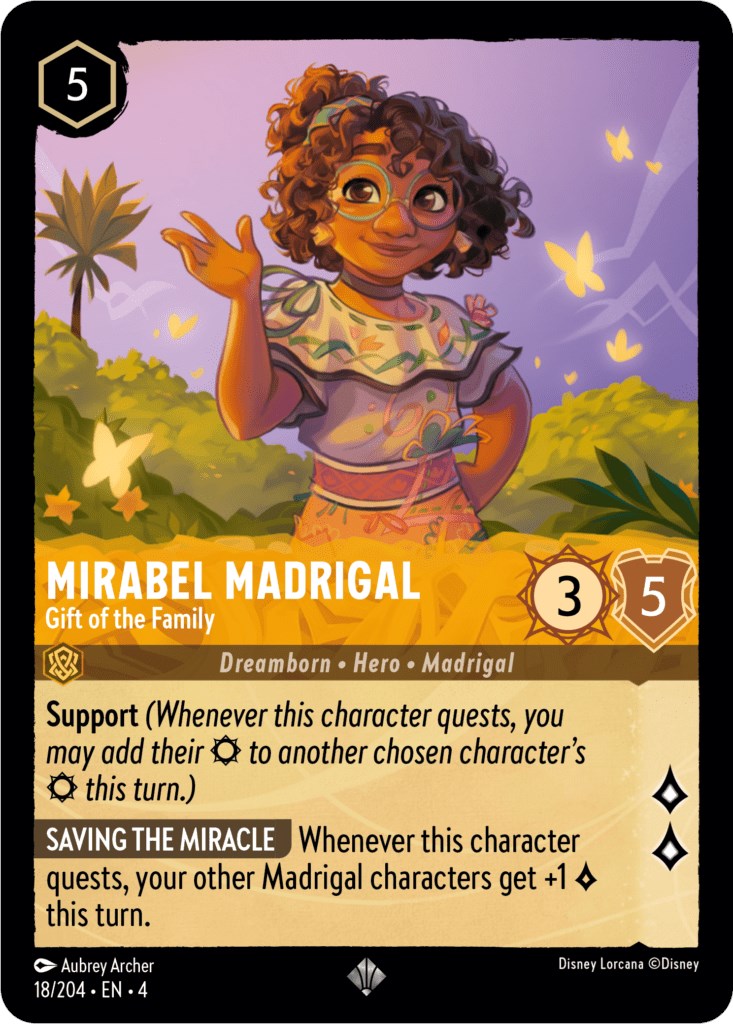 Mirabel Madrigal - Gift of the Family – Ursula's Return (Disney Lorcana)