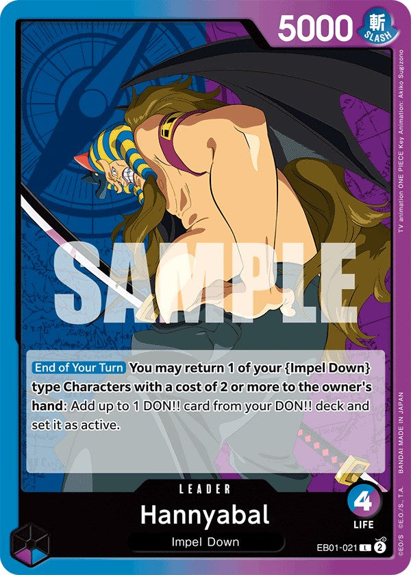 Hannyabal – Extra Booster: Memorial Collection (One Piece Card Game)
