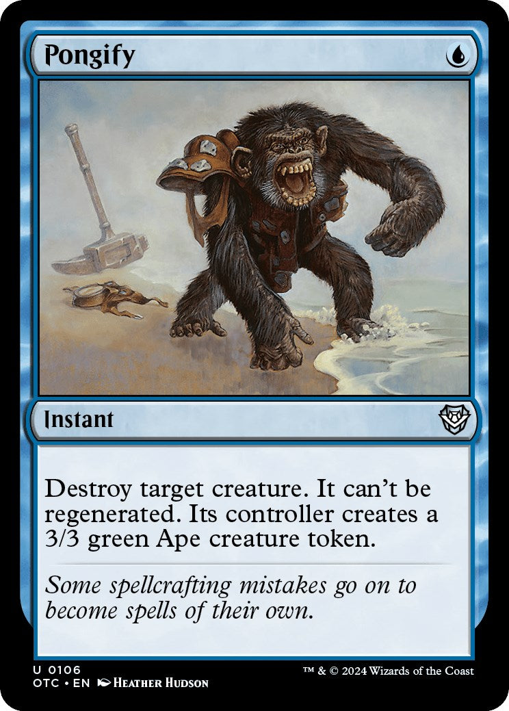 Pongify – Commander: Outlaws of Thunder Junction (Magic: The Gathering)