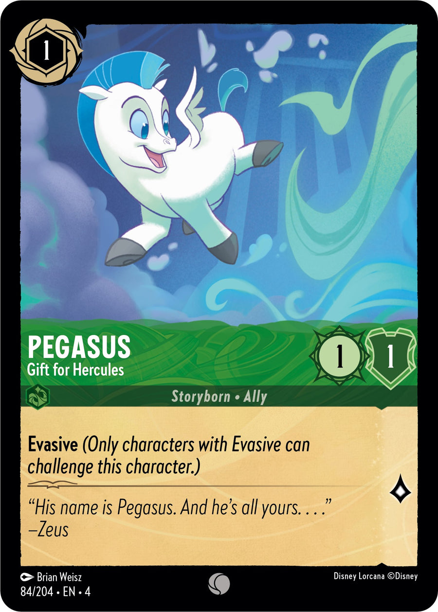 Pegasus - Gift for Hercules – Ursula's Return (Disney Lorcana)