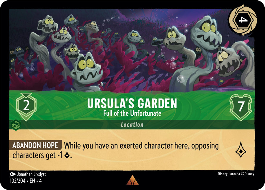 Ursula's Garden - Full of the Unfortunate – Ursula's Return (Disney Lorcana)