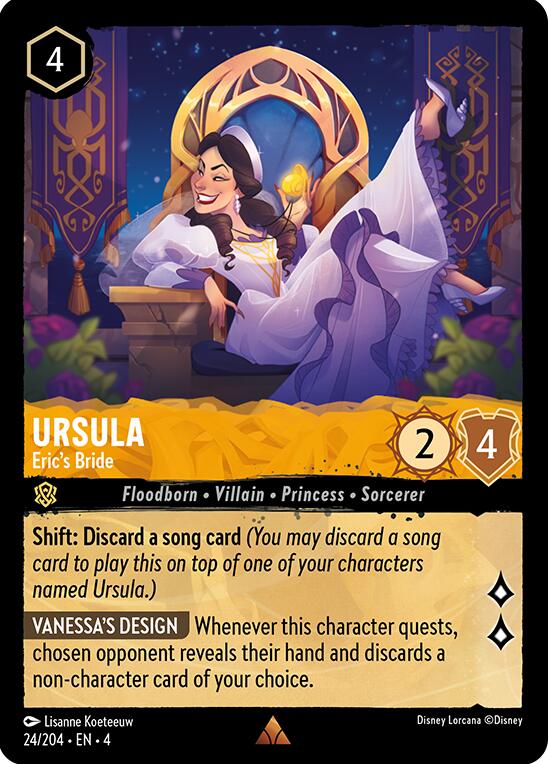 Ursula - Eric's Bride – Ursula's Return (Disney Lorcana)