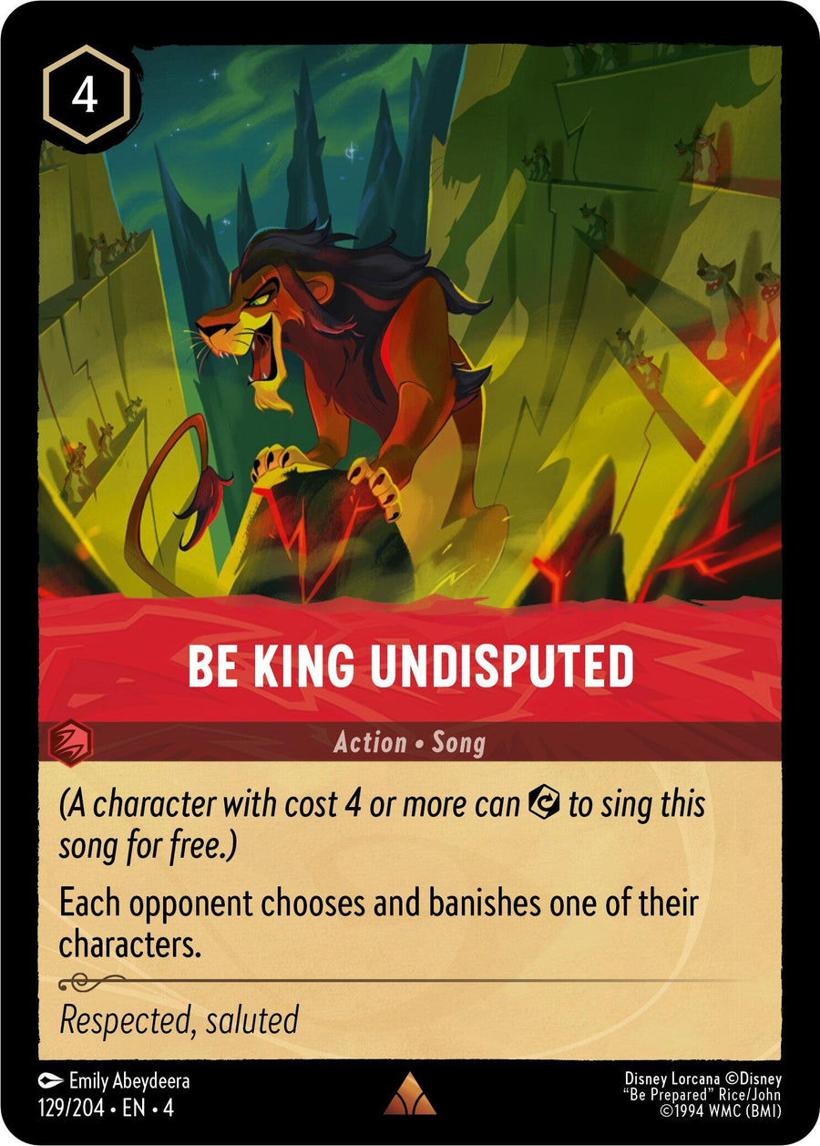 Be King Undisputed – Ursula's Return (Disney Lorcana)