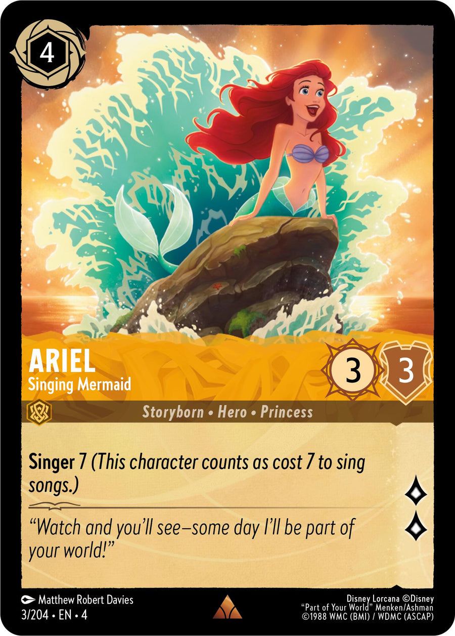 Ariel - Singing Mermaid – Ursula's Return (Disney Lorcana)