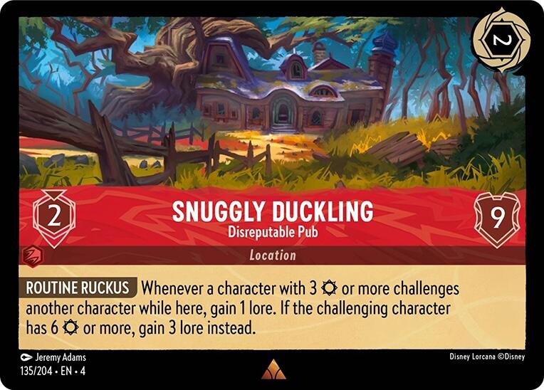 Snuggly Duckling - Disreputable Pub – Ursula's Return (Disney Lorcana)