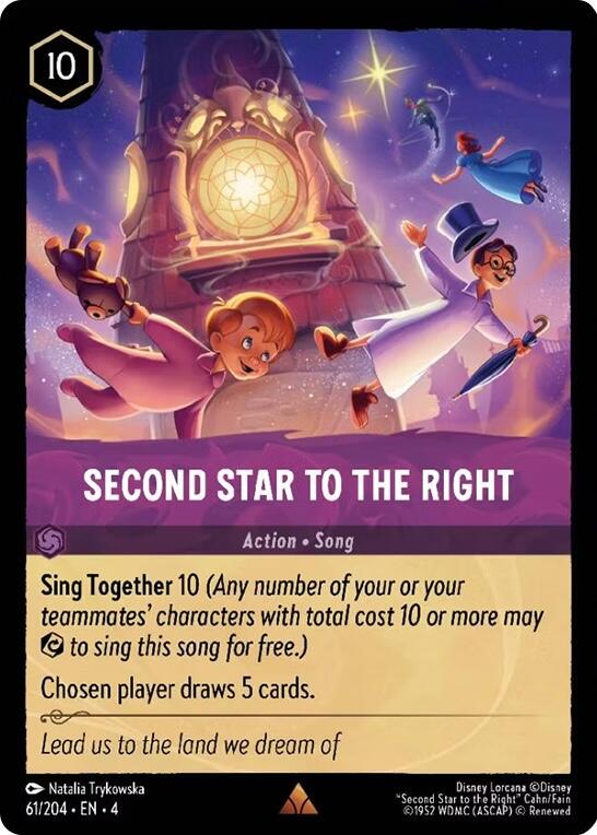 Second Star to the Right – Ursula's Return (Disney Lorcana)