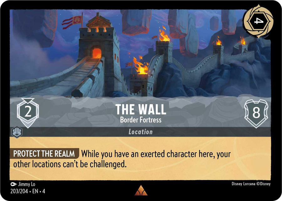 The Wall - Border Fortress – Ursula's Return (Disney Lorcana)