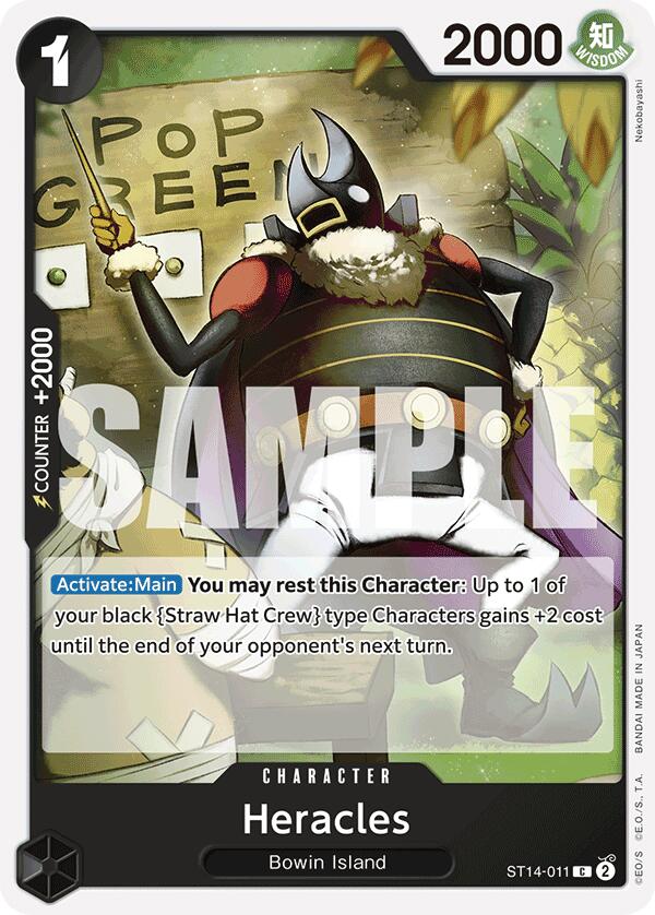 Heracles – ST-14: Starter Deck 14 3D2Y (One Piece Card Game)