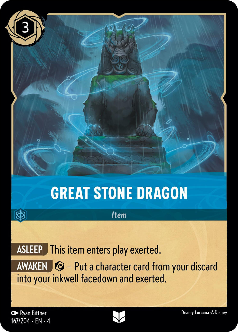 Great Stone Dragon – Ursula's Return (Disney Lorcana)