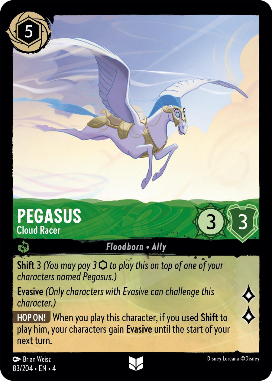 Pegasus - Cloud Racer – Ursula's Return (Disney Lorcana)