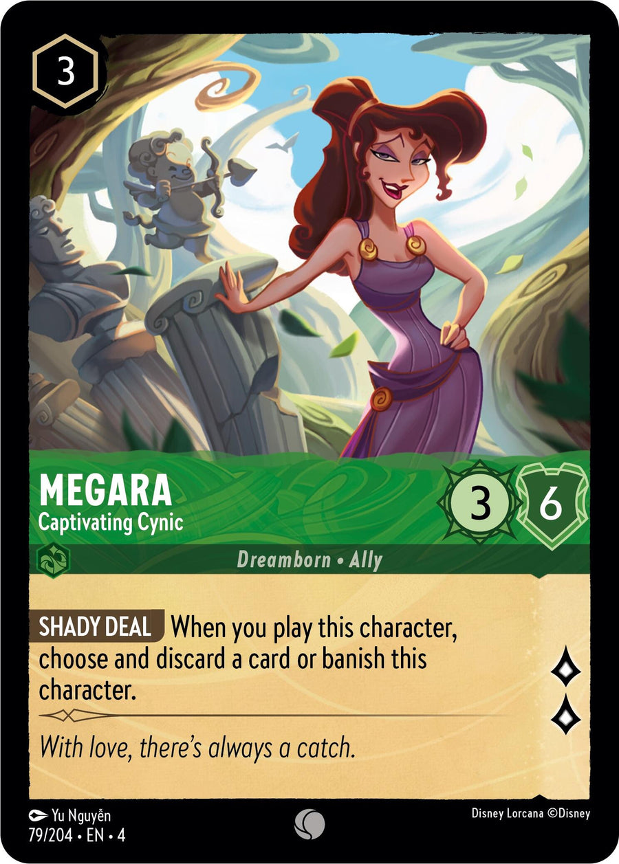 Megara - Captivating Cynic – Ursula's Return (Disney Lorcana)