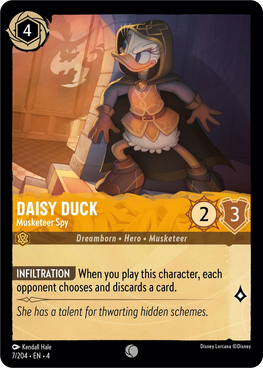 Daisy Duck - Musketeer Spy – Ursula's Return (Disney Lorcana)
