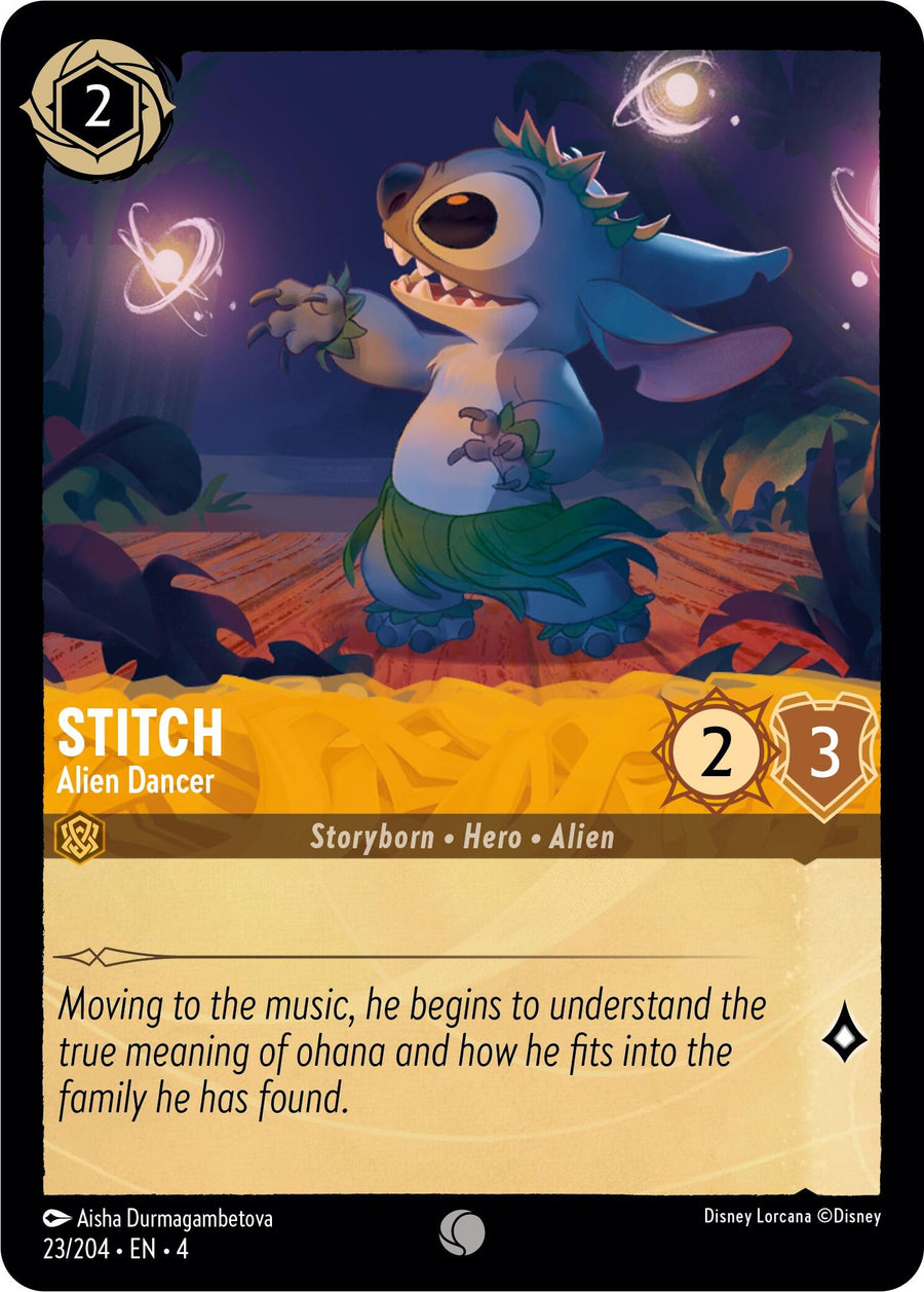 Stitch - Alien Dancer – Ursula's Return (Disney Lorcana)