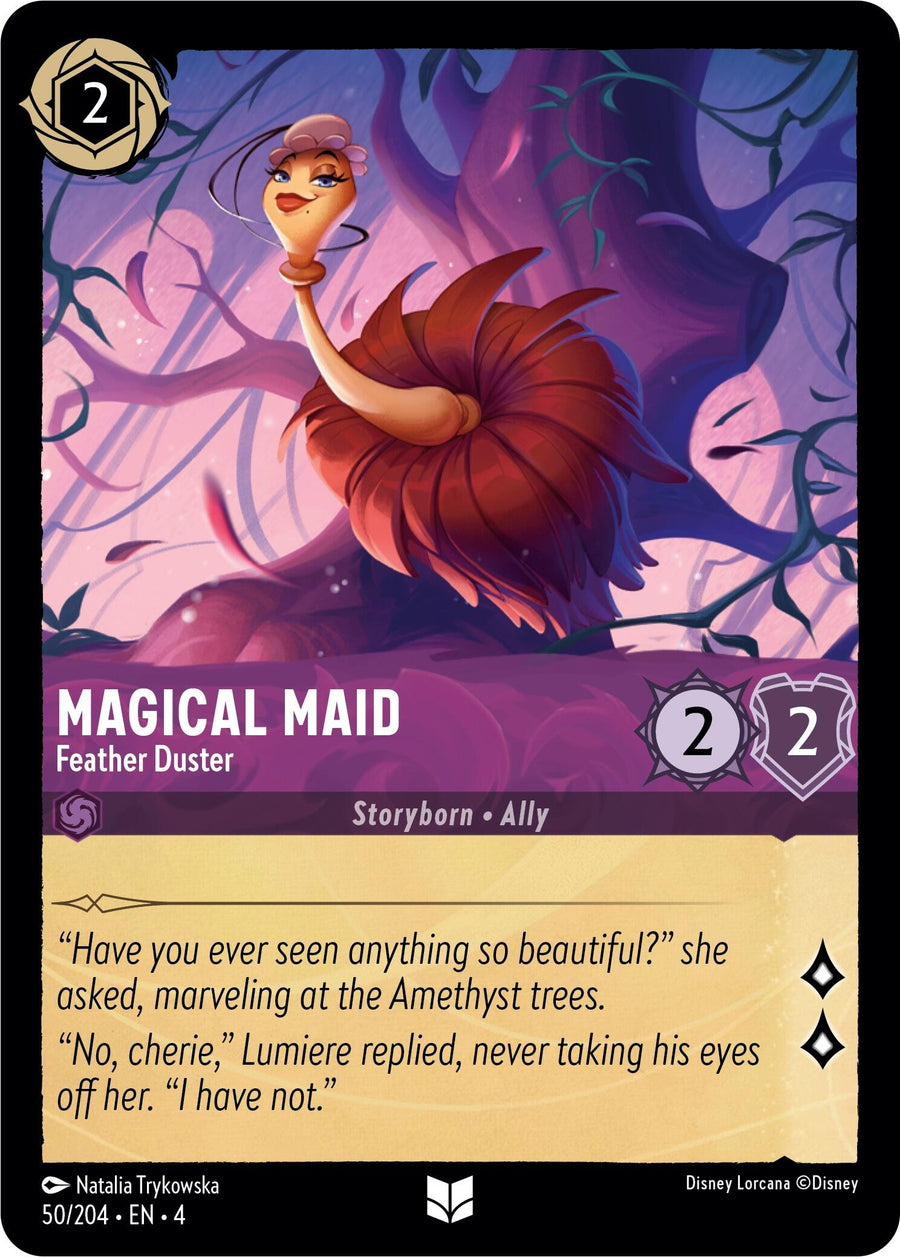 Magical Maid - Feather Duster – Ursula's Return (Disney Lorcana)