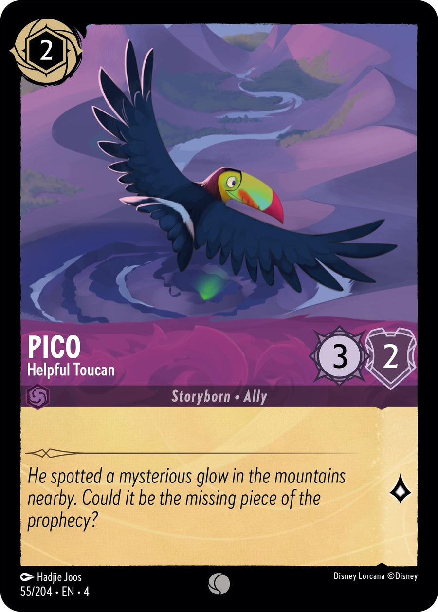 Pico - Helpful Toucan – Ursula's Return (Disney Lorcana)
