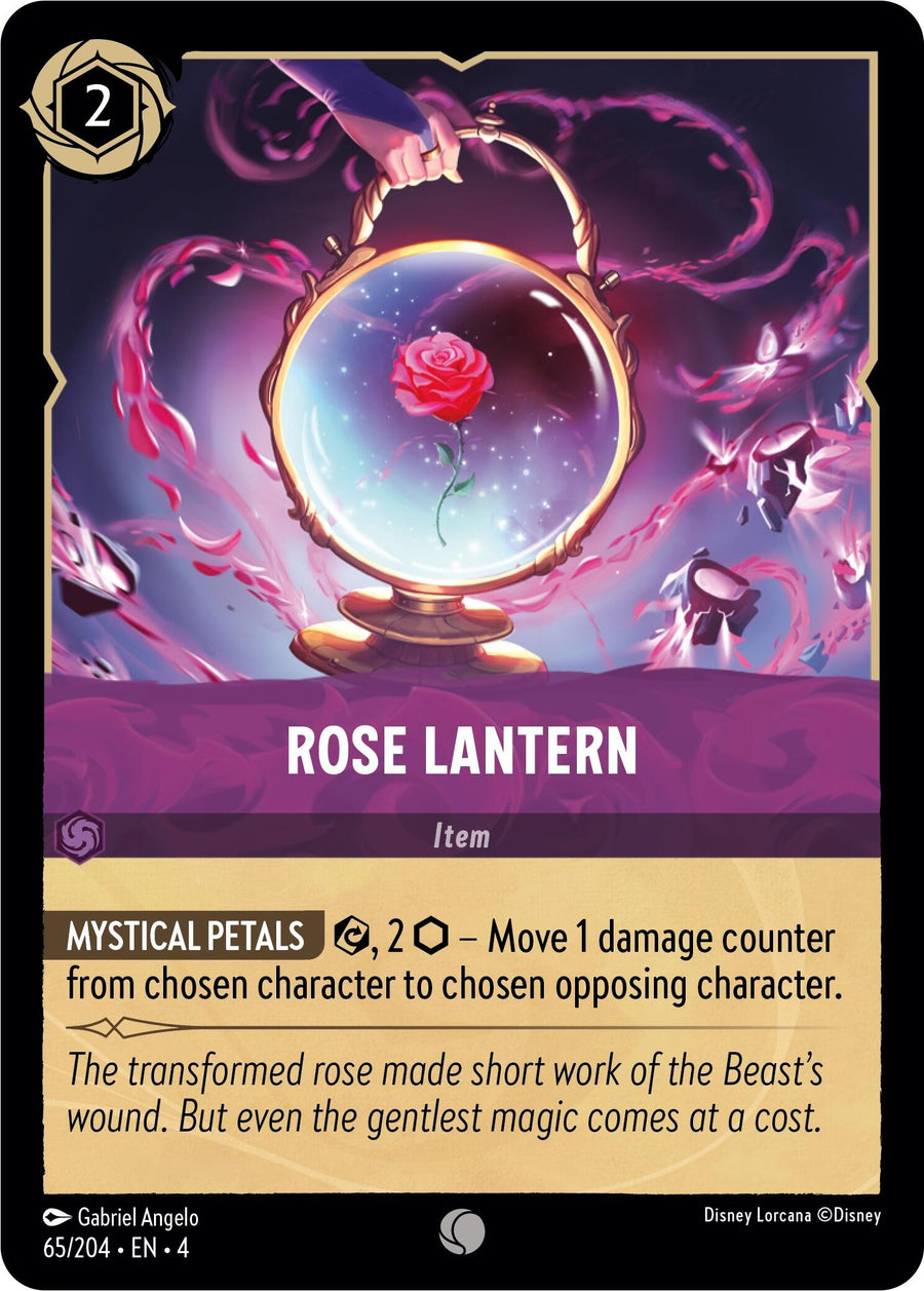 Rose Lantern – Ursula's Return (Disney Lorcana)