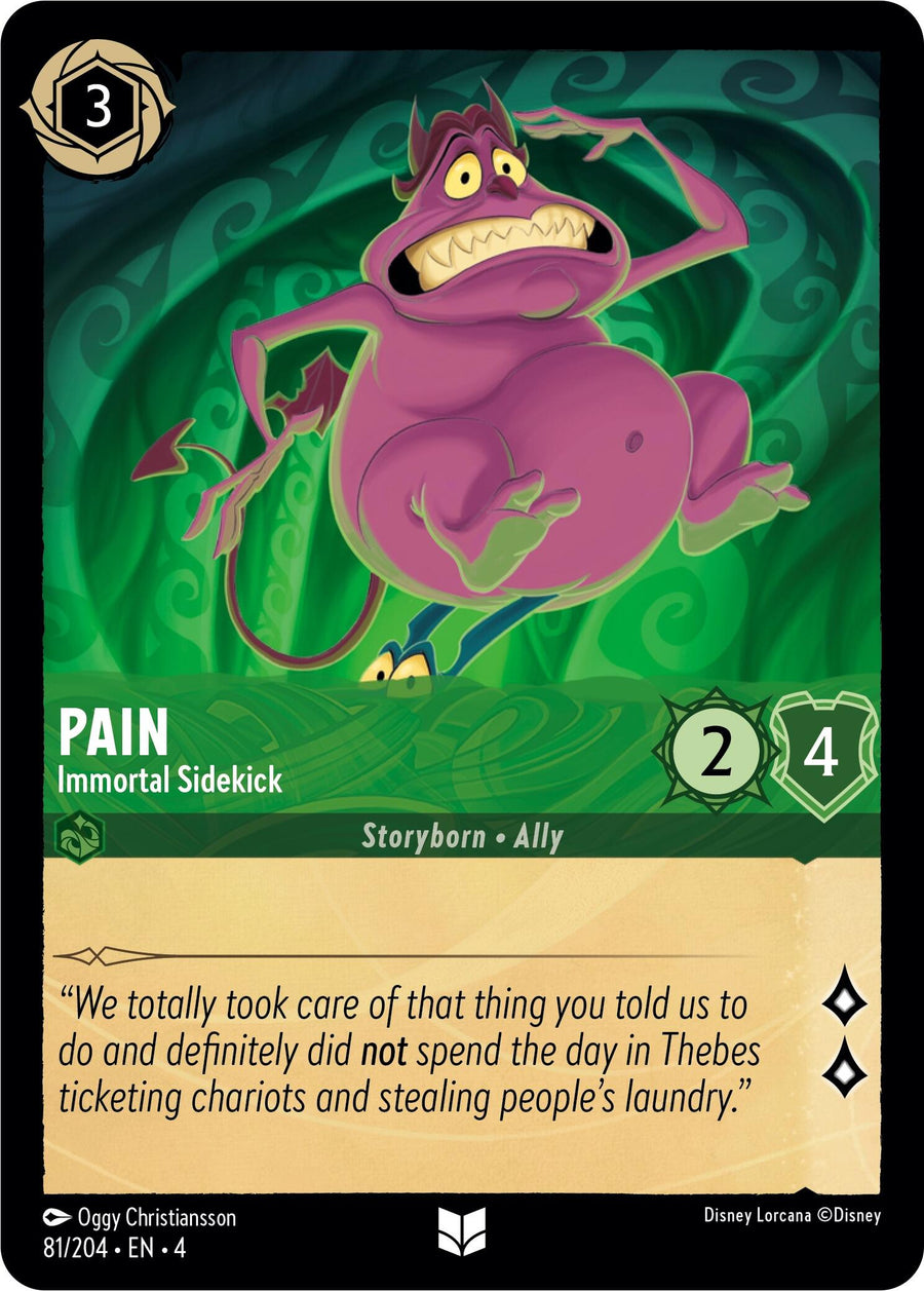 Pain - Immortal Sidekick – Ursula's Return (Disney Lorcana)