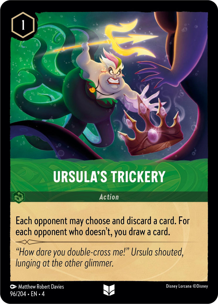 Ursula's Trickery – Ursula's Return (Disney Lorcana)