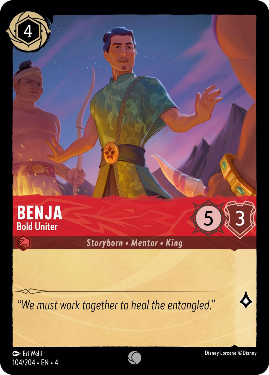 Benja - Bold Uniter – Ursula's Return (Disney Lorcana)
