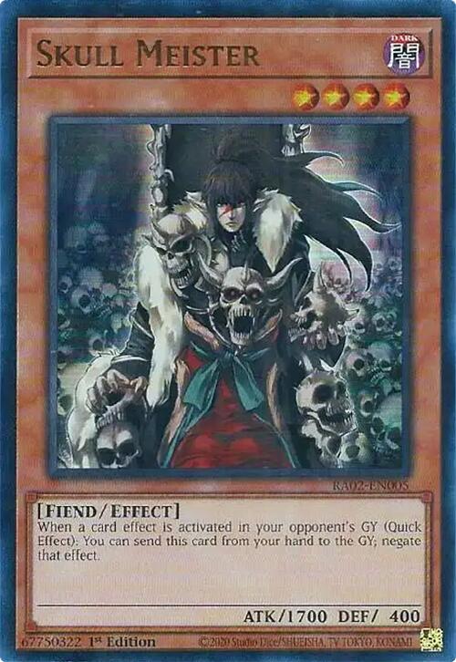 Skull Meister (UR) – 25th Anniversary Rarity Collection II (YuGiOh)