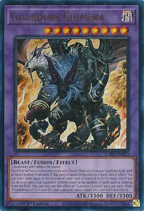 Guardian Chimera (UR) – 25th Anniversary Rarity Collection II (YuGiOh)