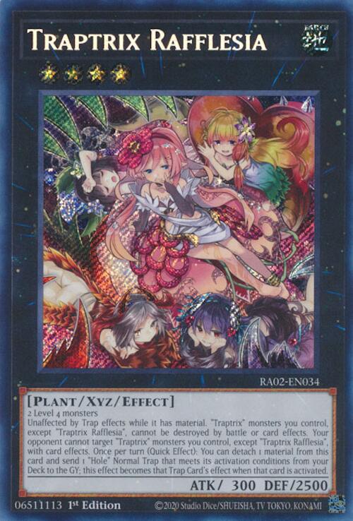 Traptrix Rafflesia (Secret Rare) – 25th Anniversary Rarity Collection II (YuGiOh)