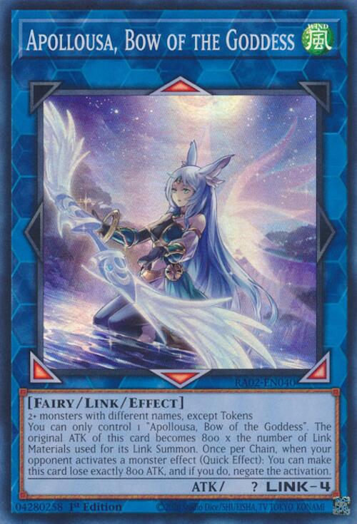 Apollousa, Bow of the Goddess (Alternate Art) – 25th Anniversary Rarity Collection II (YuGiOh)