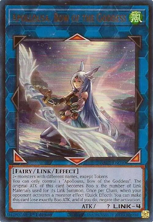 Apollousa, Bow of the Goddess (Alternate Art) (UR) – 25th Anniversary Rarity Collection II (YuGiOh)