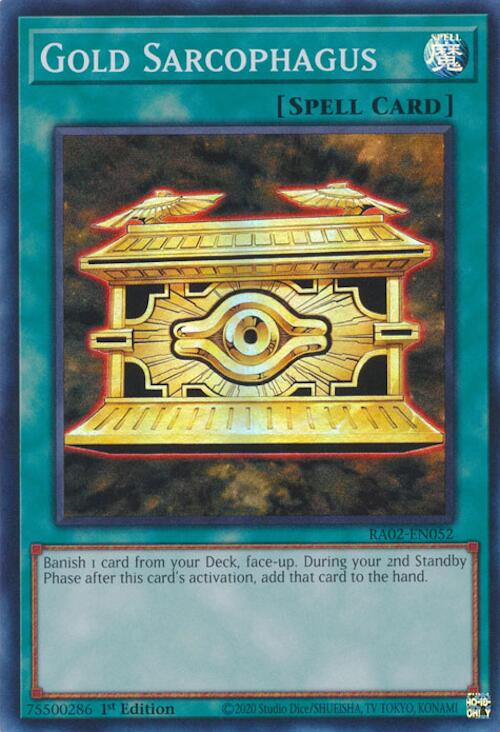 Gold Sarcophagus – 25th Anniversary Rarity Collection II (YuGiOh)