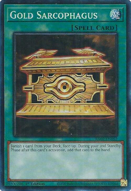 Gold Sarcophagus (PCR) – 25th Anniversary Rarity Collection II (YuGiOh)