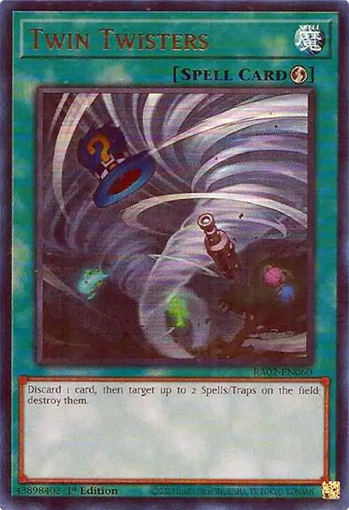 Twin Twisters (UR) – 25th Anniversary Rarity Collection II (YuGiOh)