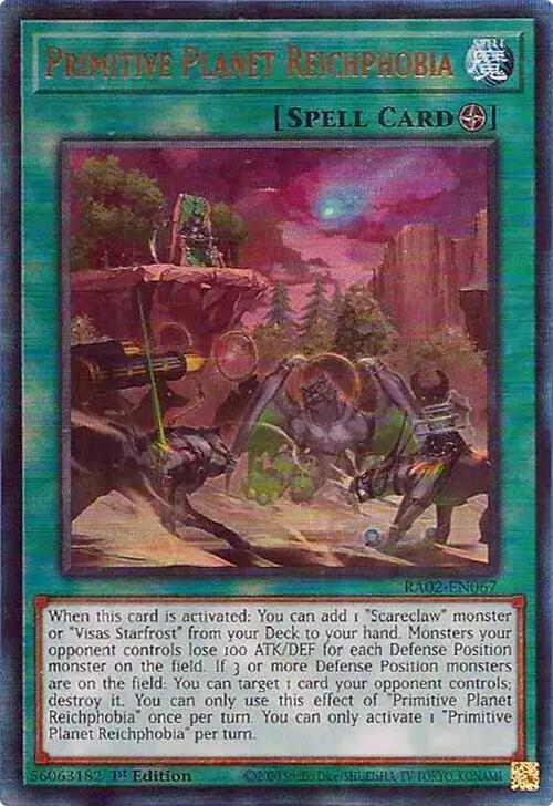 Primitive Planet Reichphobia (PUR) – 25th Anniversary Rarity Collection II (YuGiOh)