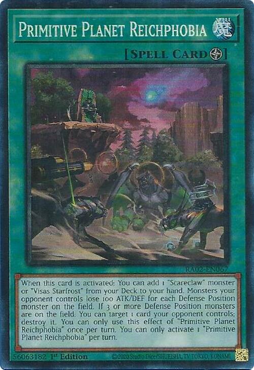 Primitive Planet Reichphobia (PCR) – 25th Anniversary Rarity Collection II (YuGiOh)