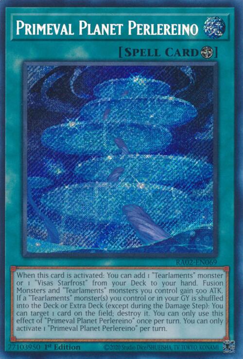Primeval Planet Perlereino (Secret Rare) – 25th Anniversary Rarity Collection II (YuGiOh)