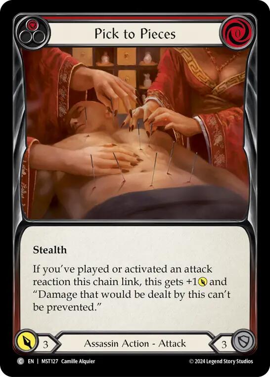 Pick to Pieces (Red)