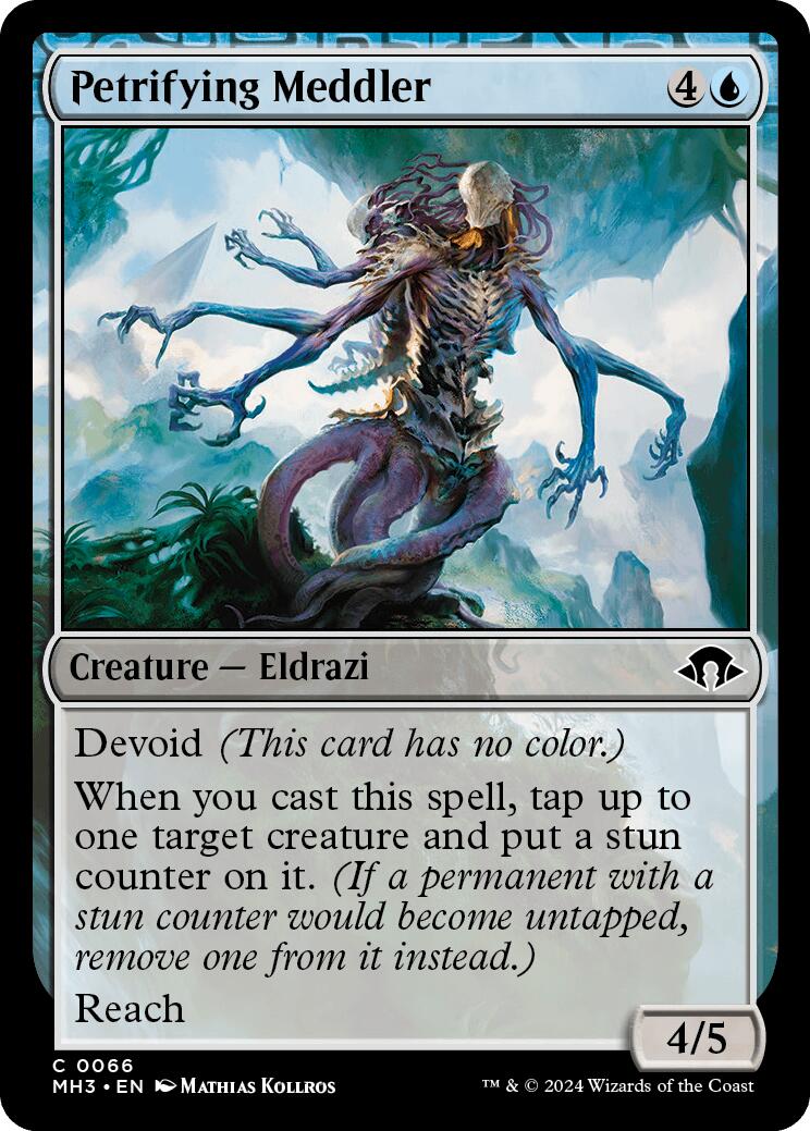 Petrifying Meddler – Modern Horizons 3 (Magic: The Gathering)