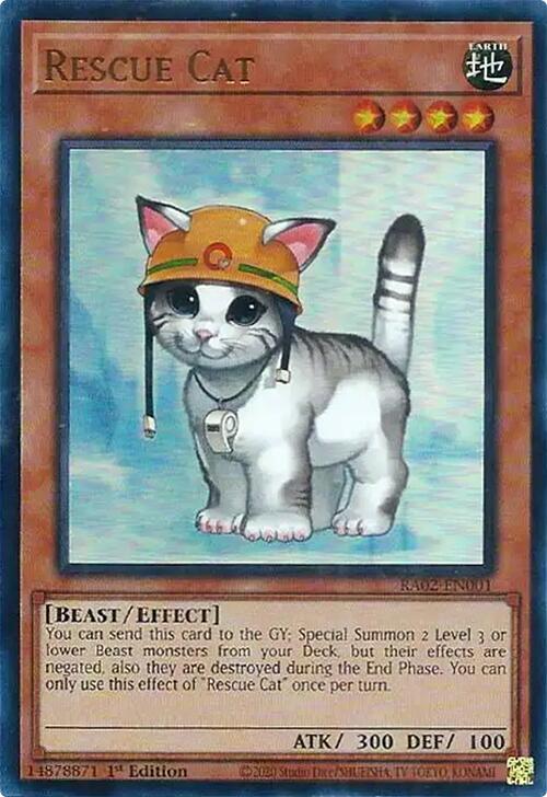 Rescue Cat (UR) – 25th Anniversary Rarity Collection II (YuGiOh)